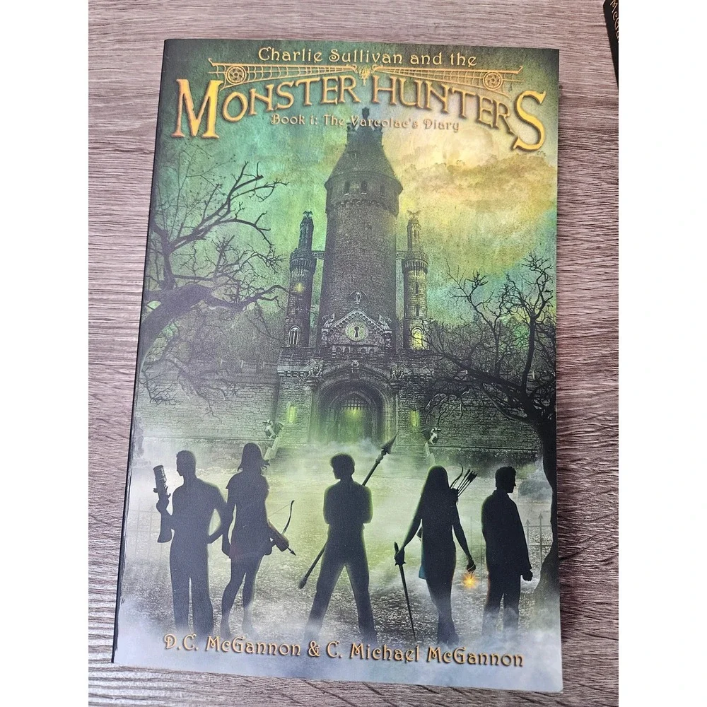 Charlie Sullivan and the Monster Hunters Books 1 & 2 D.C. McGannon Paperback Set